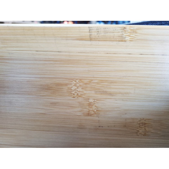 Table camping en bambou naturel