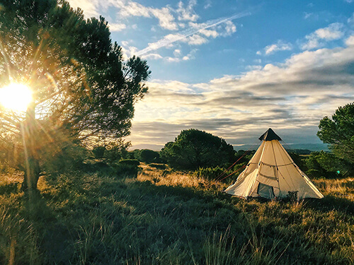 Road Trip en tipi Cherokee