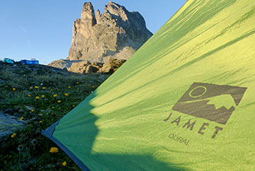 L'imperméabilité d'une tente de camping