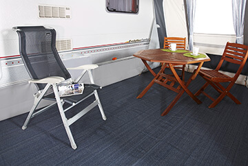 Choisir un tapis de sol pour auvent de caravane